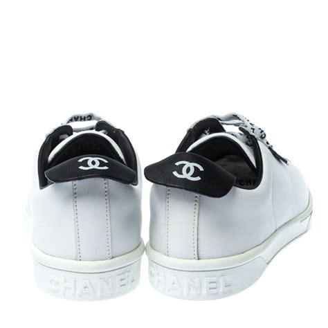 chanel white sneakers with chanel laces|Chanel high top sneakers 2021.